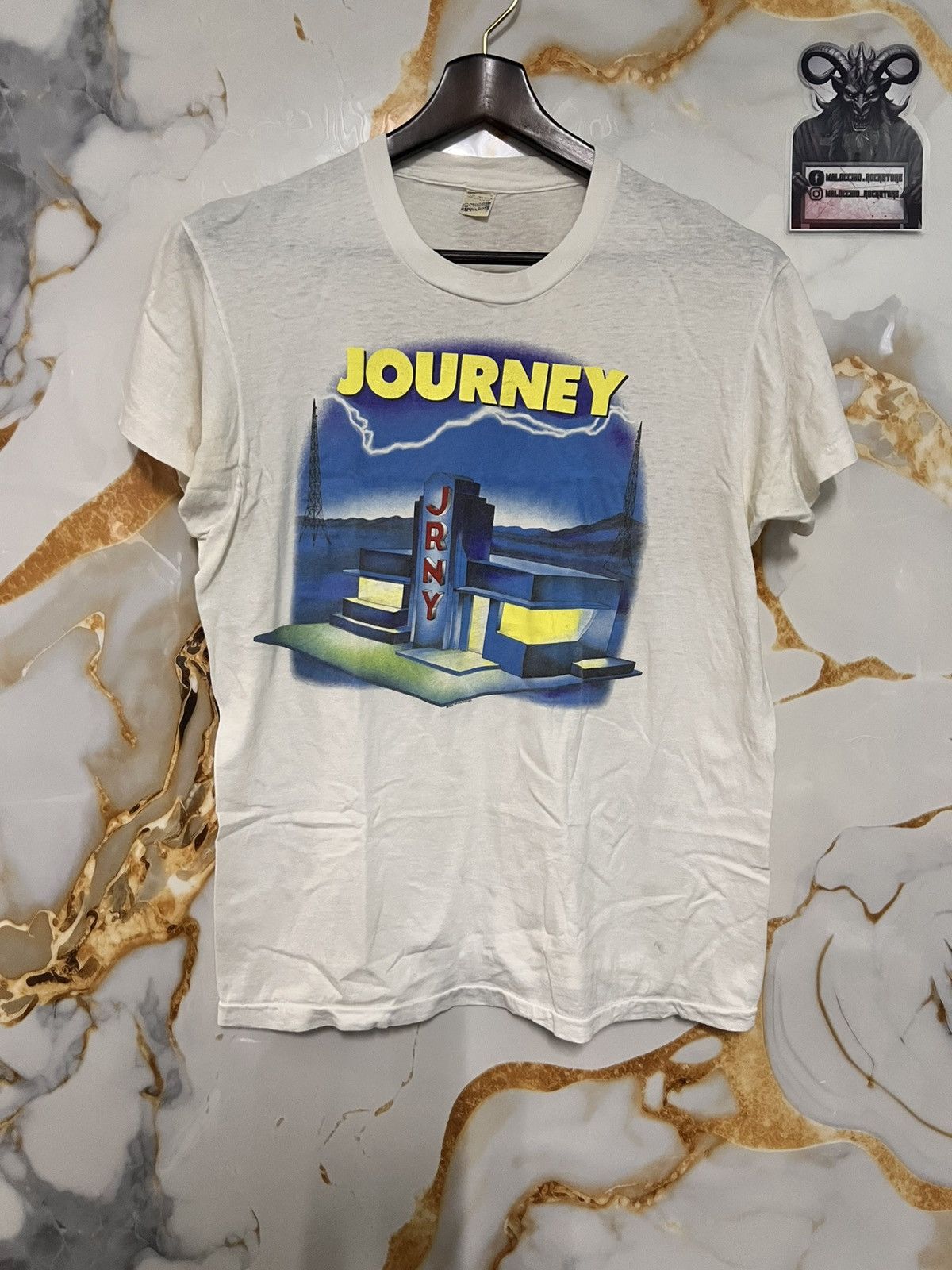 Vintage Journey ( Raised on radio 1986 ) T Shirt Size US M / EU 48-50 / 2 - 1 Thumbnail