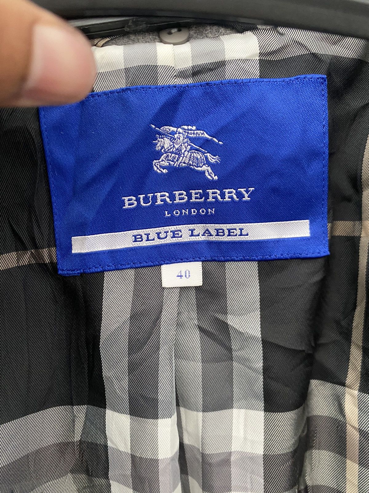 Burberry × Burberry Prorsum BURBERRY LONDON BLUE LABEL WOOL LONG JACKET Size S / US 4 / IT 40 - 8 Thumbnail
