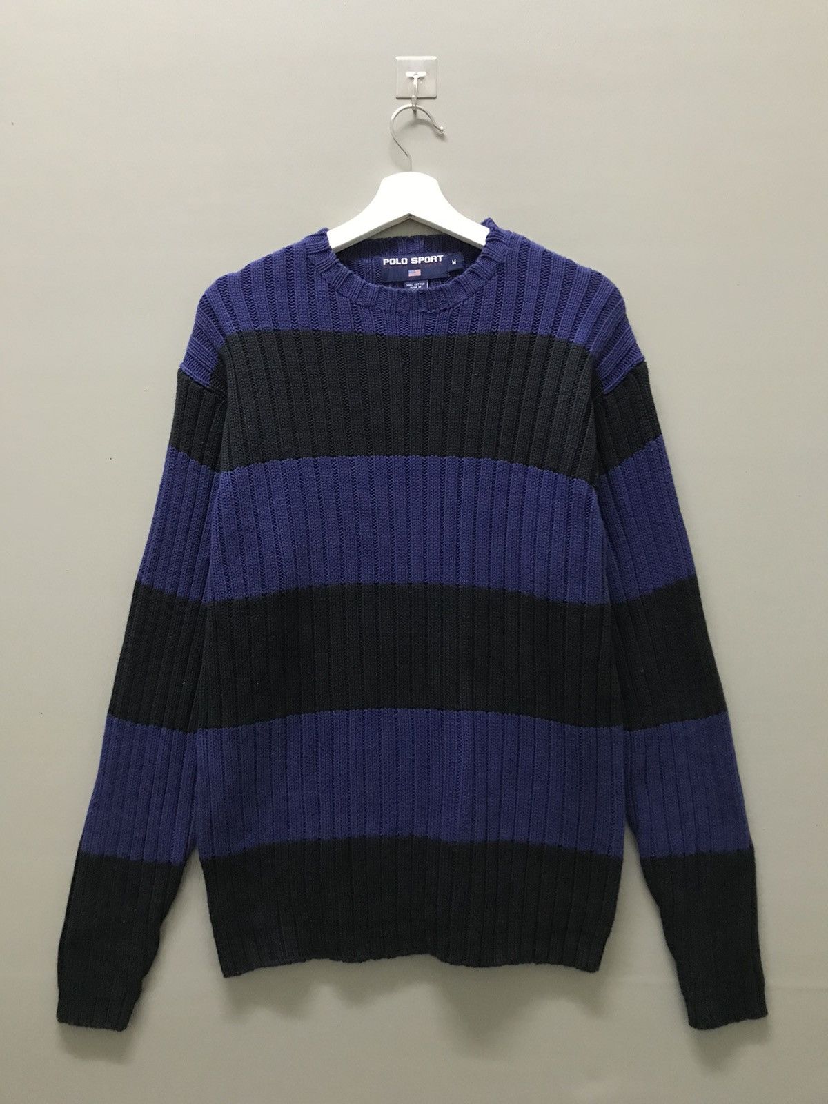 Vintage Polo Sport Ralph Lauren Stripe Knitwear Pullover
