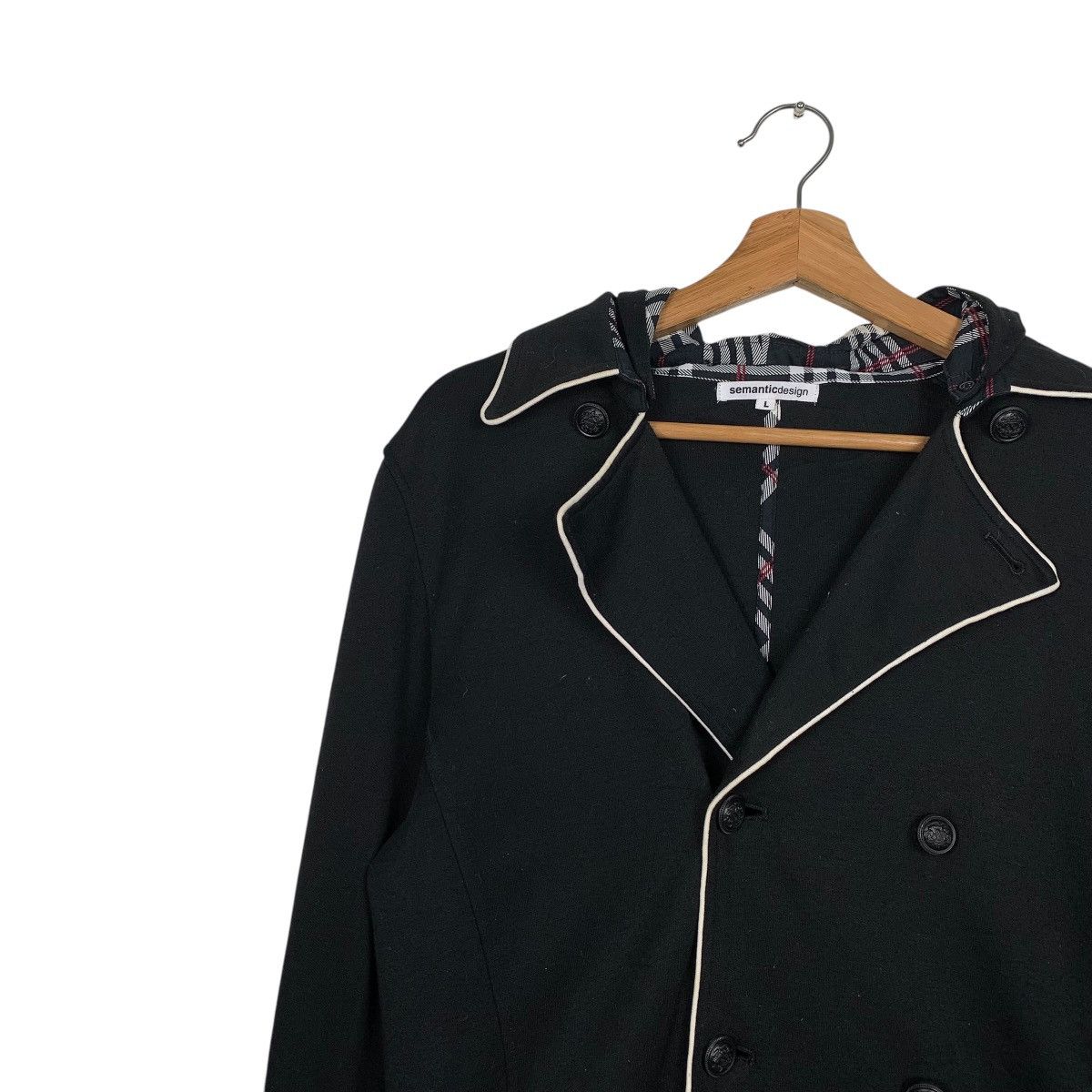 semanticdesign Semantic Design Double Breasted Casual Jacket Size US L / EU 52-54 / 3 - 6 Thumbnail
