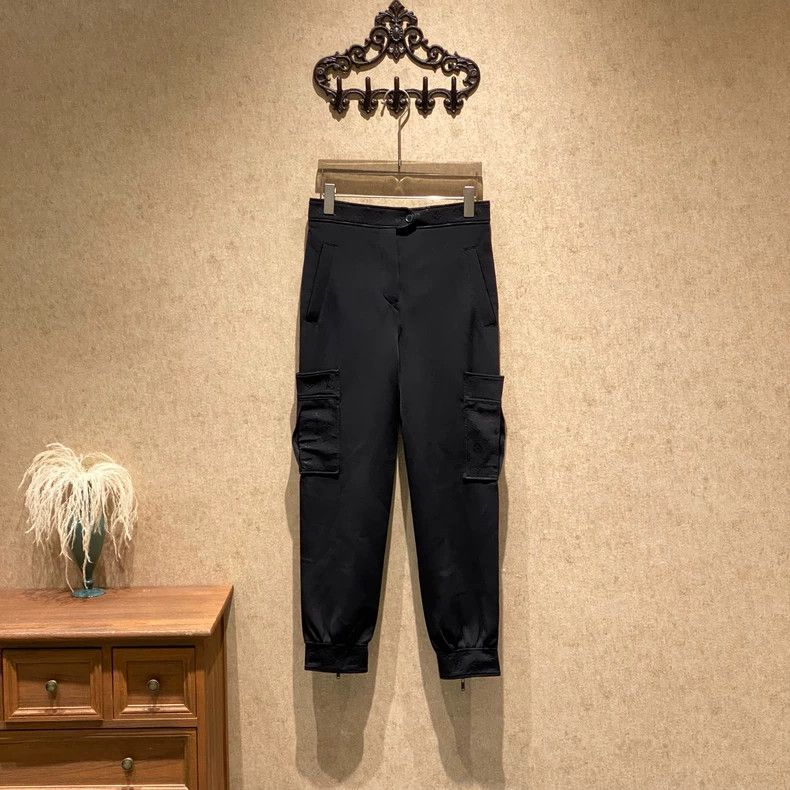 Louis Vuitton Louis Vuitton Black print print pocket pants Size US 36 / EU 52 - 1 Thumbnail