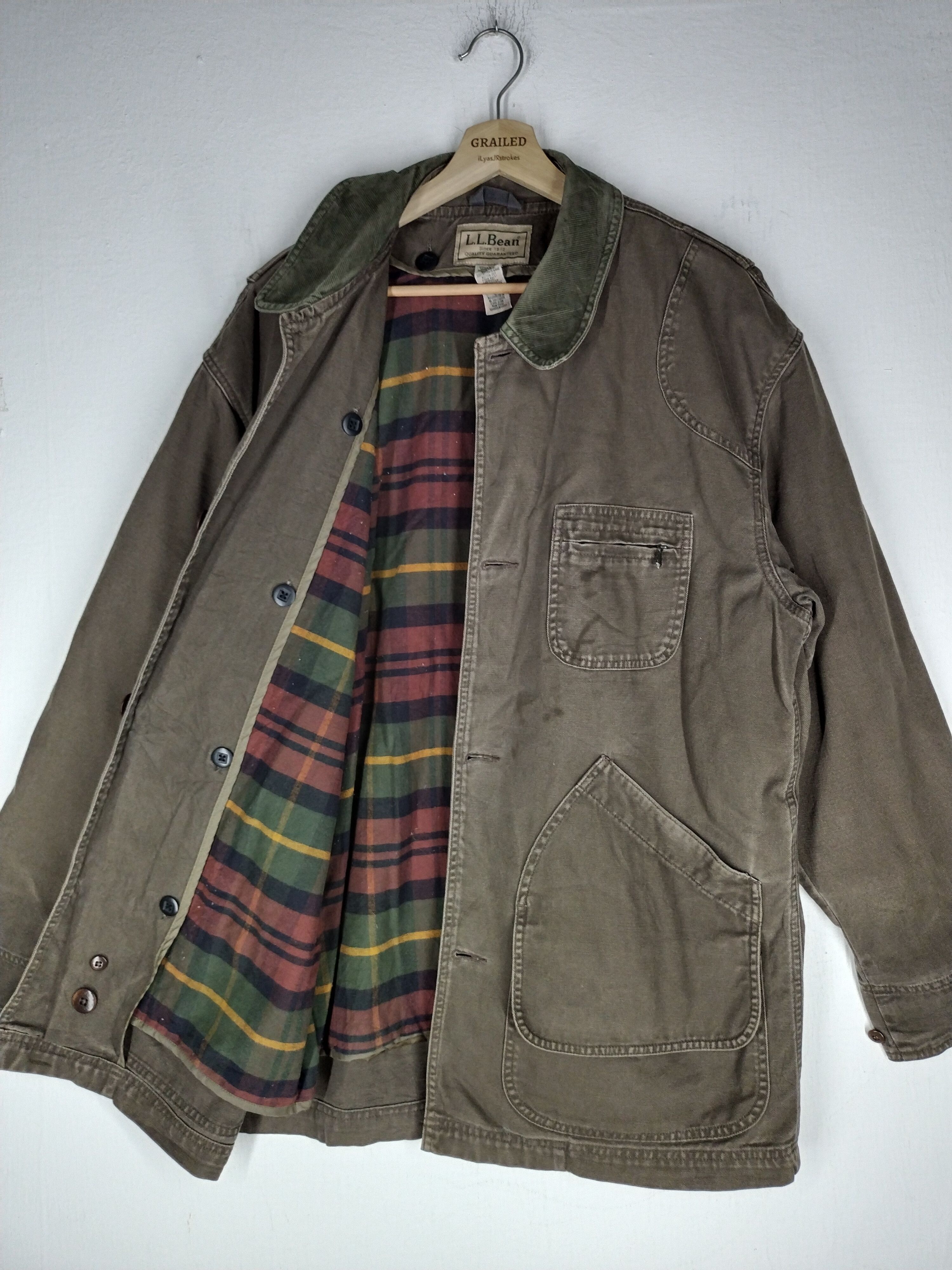 L.L. Bean VTG LL Bean Field Coat Jacket Size US L / EU 52-54 / 3 - 8 Thumbnail