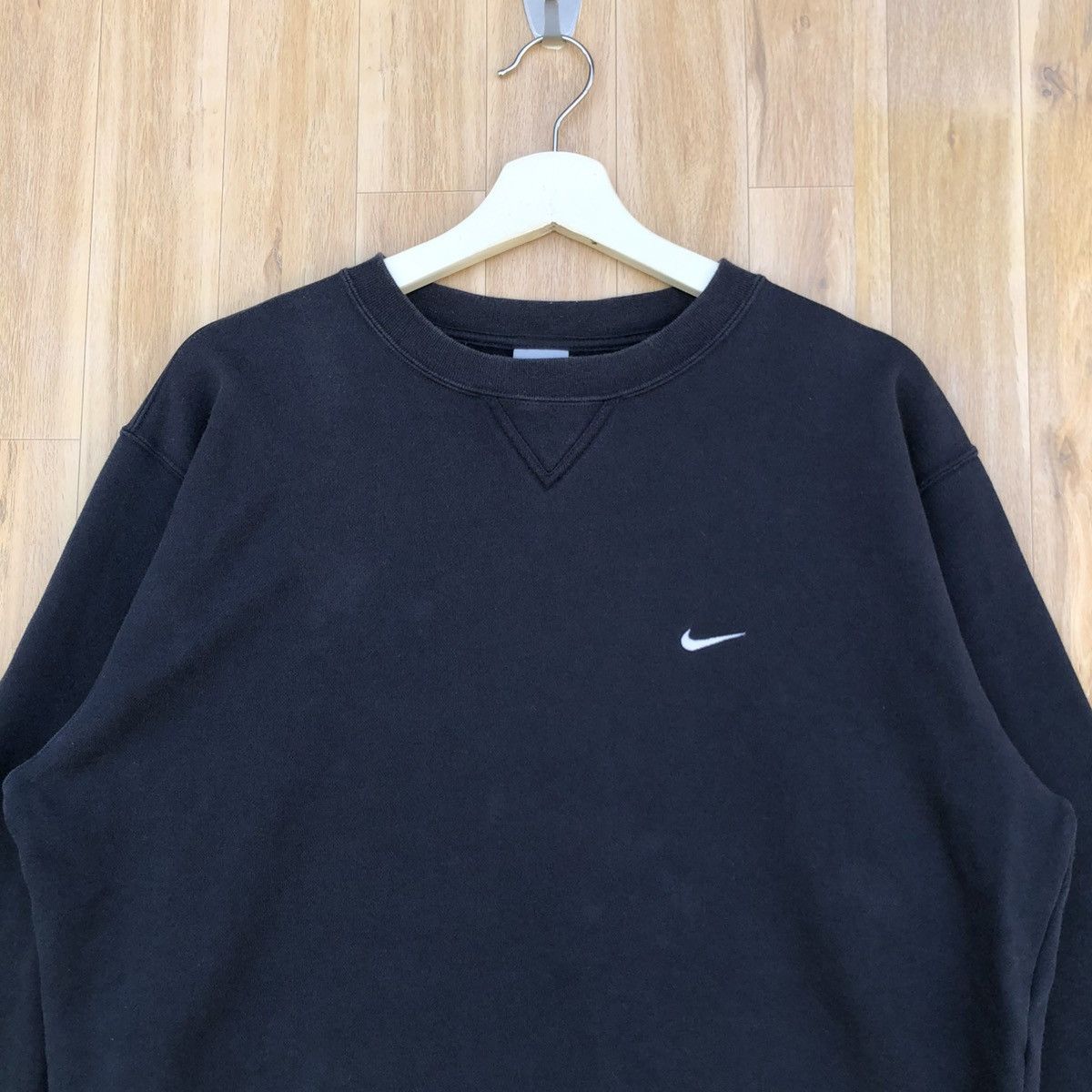 Nike × Vintage Vintage Nike Swoosh Sportswear Pullover Size US L / EU 52-54 / 3 - 3 Thumbnail