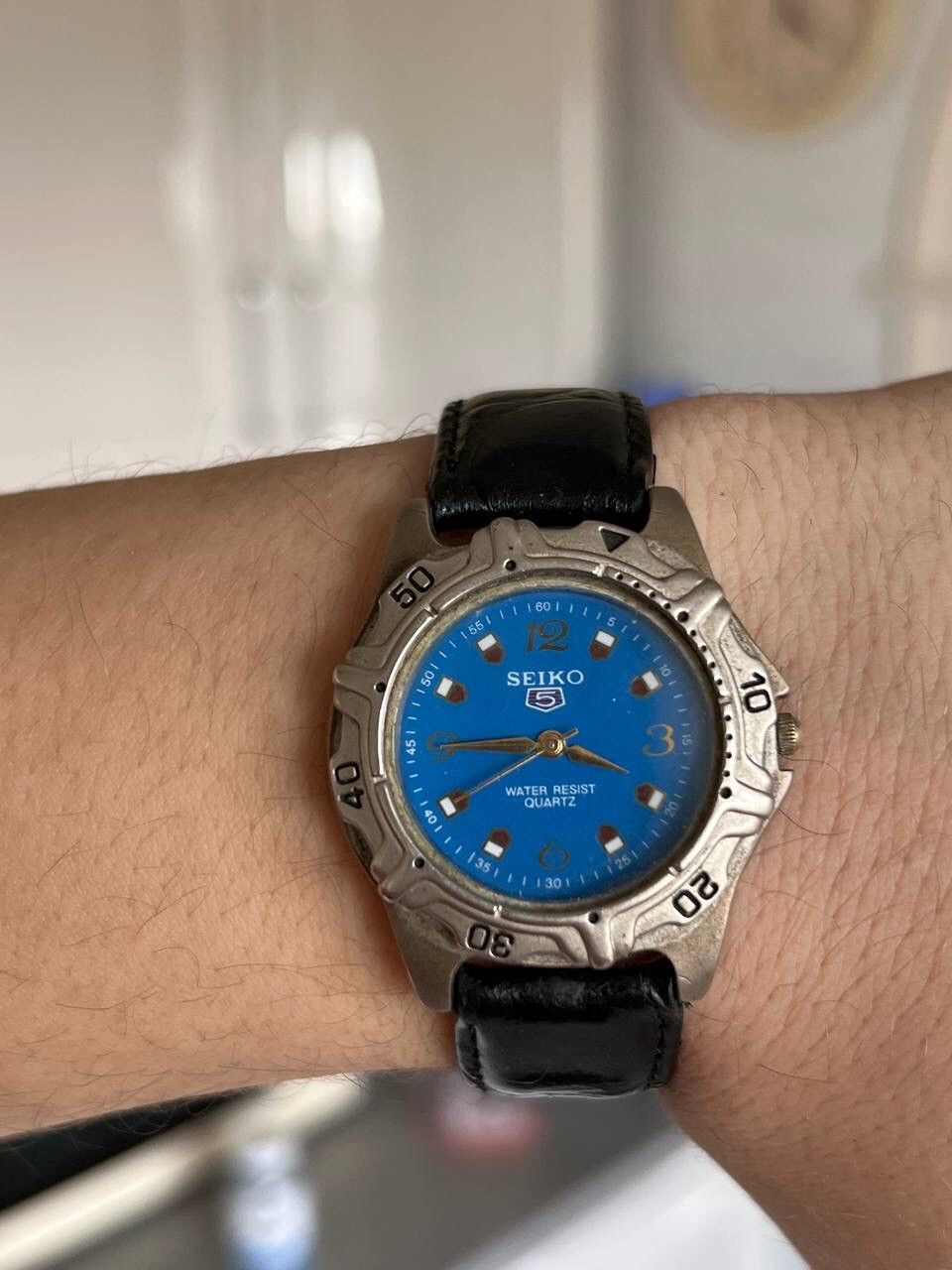 Japanese Brand × Seiko 90s Rare Seiko 5 Futuristic Watch Japanese Brand Quartz Movt Size ONE SIZE - 10 Thumbnail