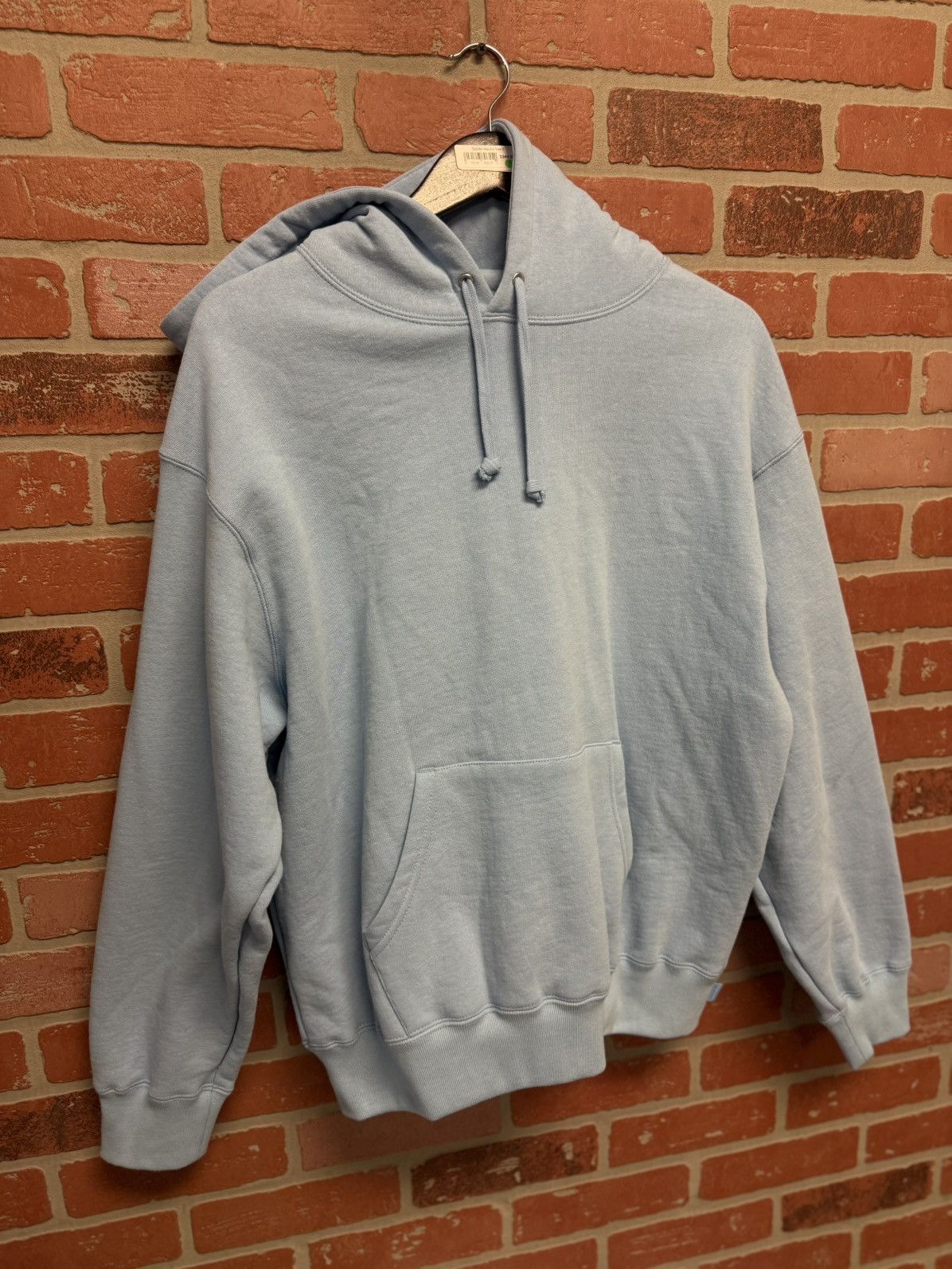 Supreme Supreme Back Logo Baby Blue Hoodie 2024 Size S Size US S / EU 44-46 / 1 - 6 Thumbnail