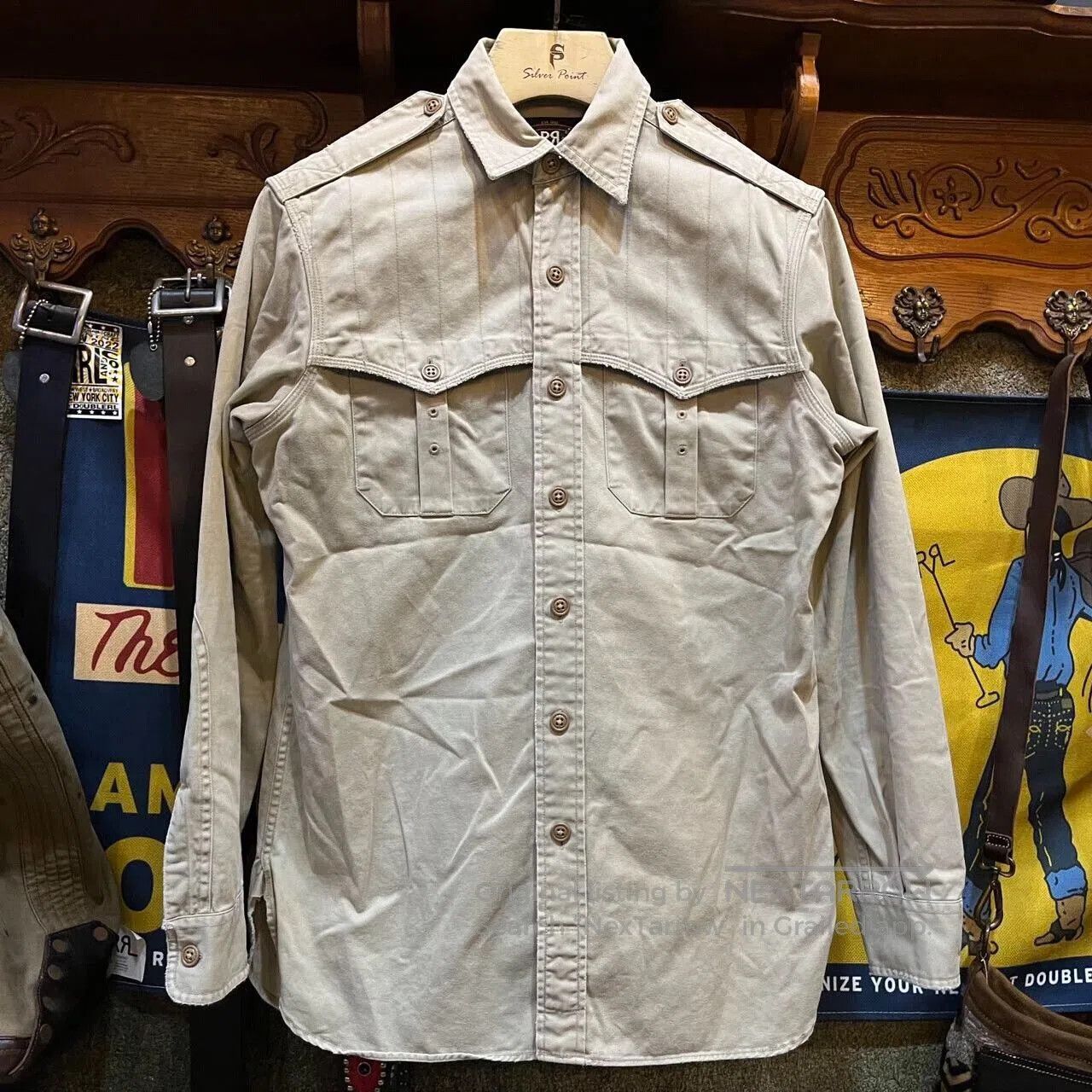 RRL Ralph Lauren RRL Military Shirt by Ralph Lauren. Size US M / EU 48-50 / 2 - 1 Thumbnail