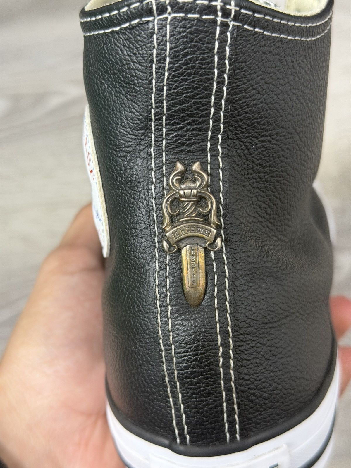Chrome Hearts Chrome hearts patch converse highs Size US 7.5 / EU 40-41 - 17 Thumbnail