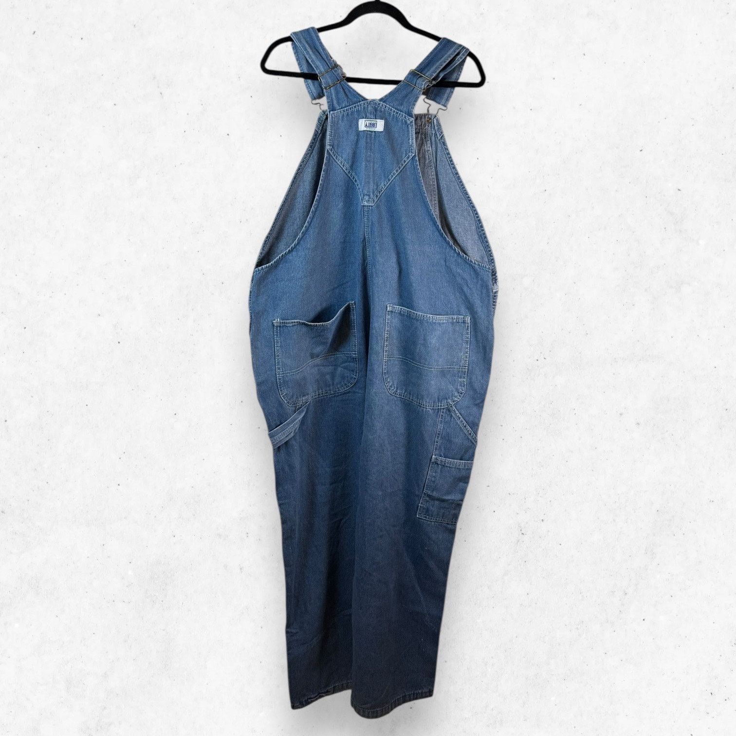 Liberty Vintage Liberty Denim Bib Overalls Men's Size 44x30 Cotton Size US 44 / EU 60 - 2 Thumbnail