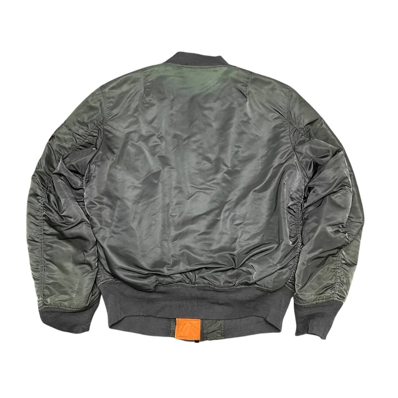 Alpha Industries Vintage Alpha Industries Ma 1 Flight Bomber Jacket Size US M / EU 48-50 / 2 - 9 Thumbnail