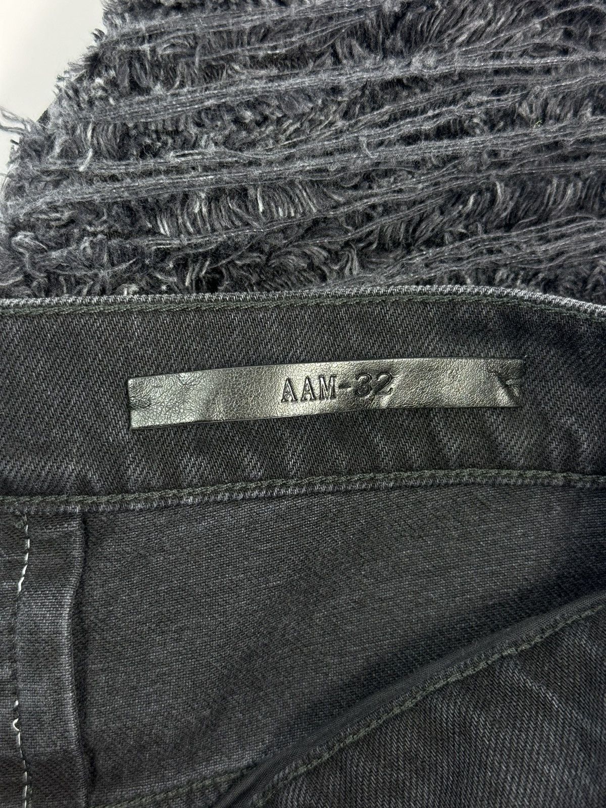 1017 ALYX 9SM × Blackmeans DISTRESSED DETAILED DENIM JEANS Size US 32 / EU 48 - 6 Thumbnail