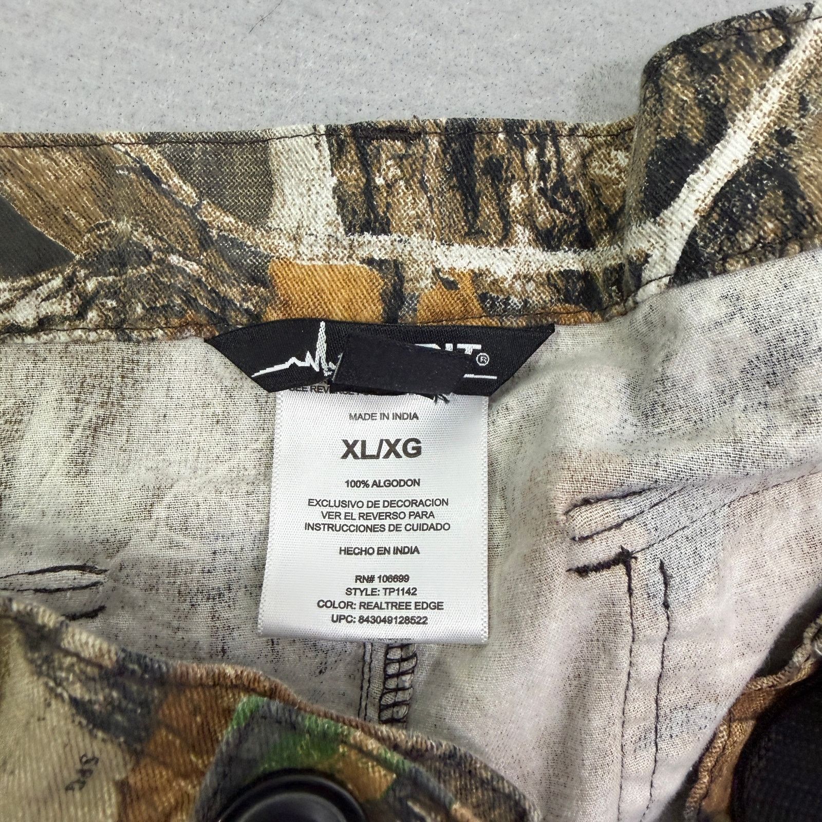 Vintage Habit Camo Cargo Pants Men's Extra Large Green Camouflage Size US 42 / EU 58 - 5 Thumbnail