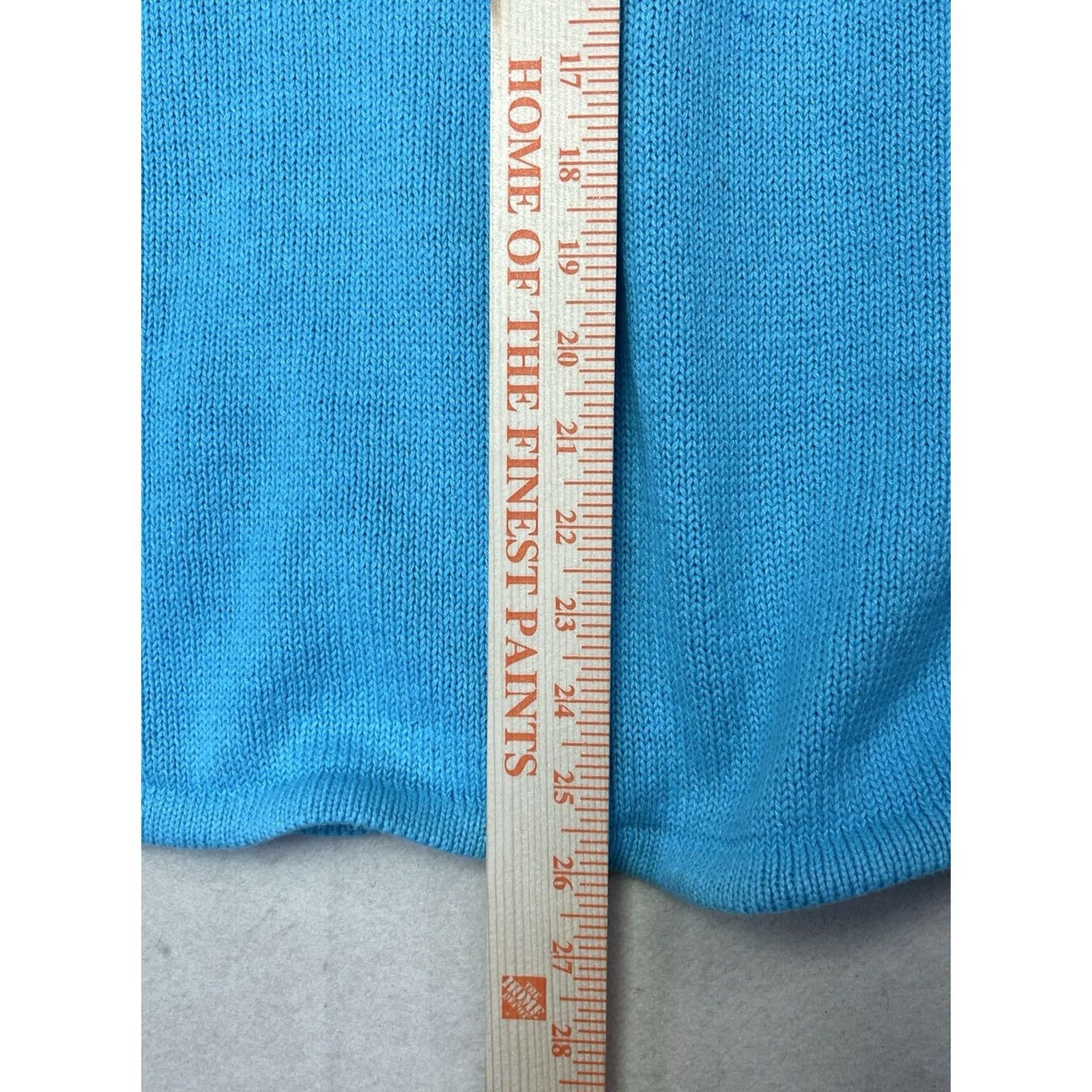 Quacker Factory Quacker Factory Sweater Womens M Blue Embroidered Butterfly Cardigan Button Women Size M / US 6-8 / IT 42-44 - 4 Thumbnail