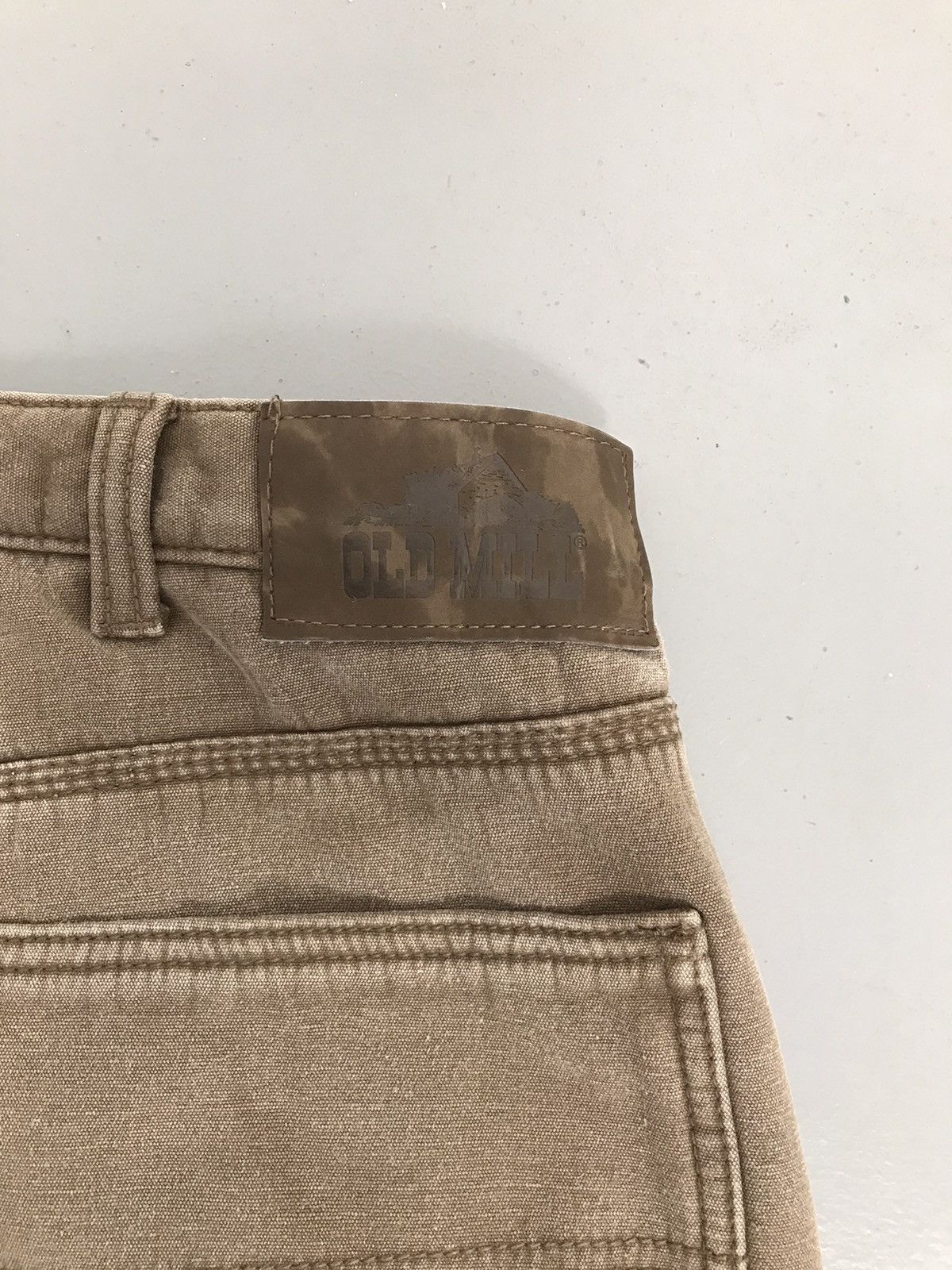 Vintage Vintage old mill winter wear baggy fit carpenter denim Size US 34 / EU 50 - 9 Thumbnail