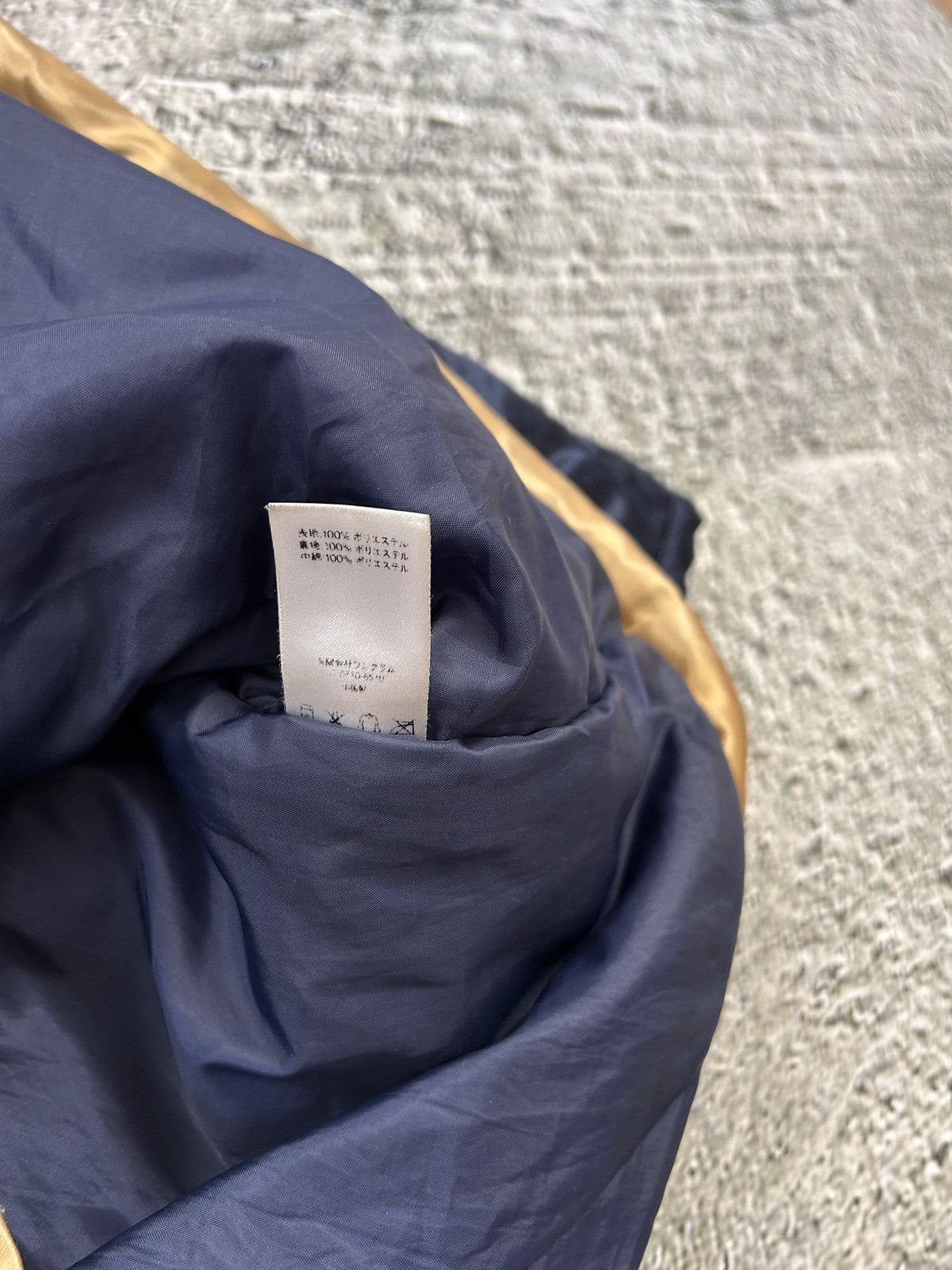 Supreme Supreme Quilted Satin Gold/Navy Parka Jacket Big Logo AW14 Size US L / EU 52-54 / 3 - 9 Thumbnail