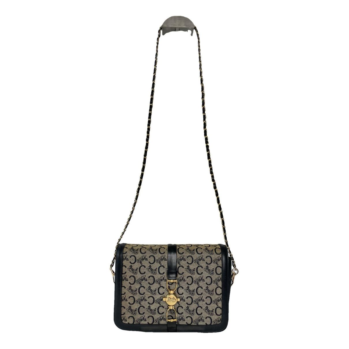 Celine SAC 16 BESACE Black Leather Handbag Size ONE SIZE - 1 Thumbnail