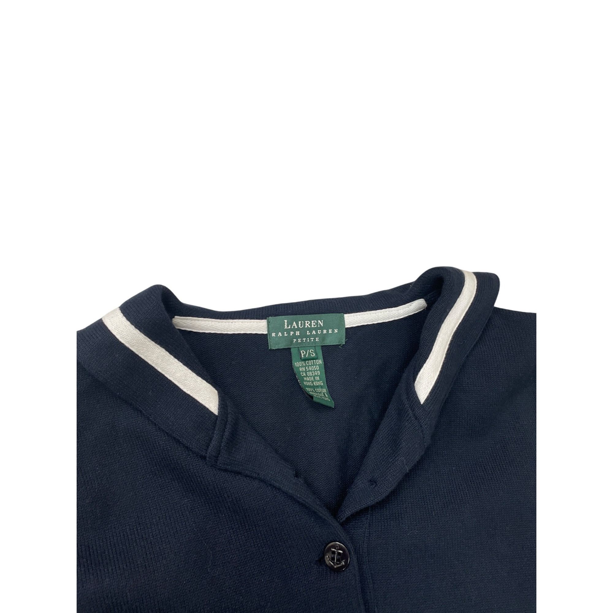 Lauren Ralph Lauren Lauren Ralph Lauren womans Navy Blue White Nautical Maxi Dre Size S / US 4 / IT 40 - 5 Thumbnail