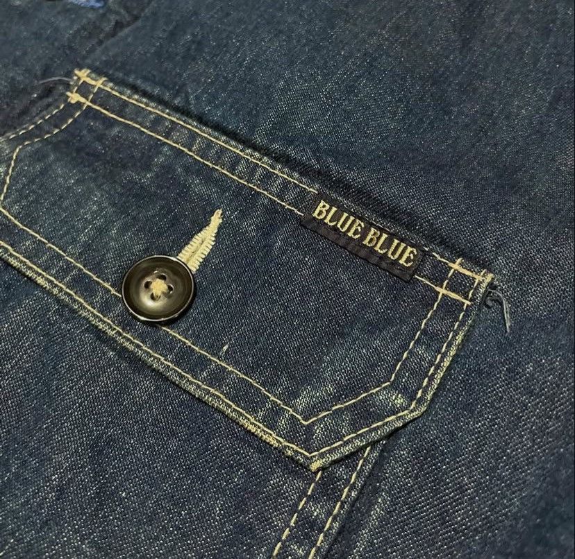 Blue Blue Japan Blue Blue Japan Single Denim Coated Jacket Size US L / EU 52-54 / 3 - 5 Thumbnail