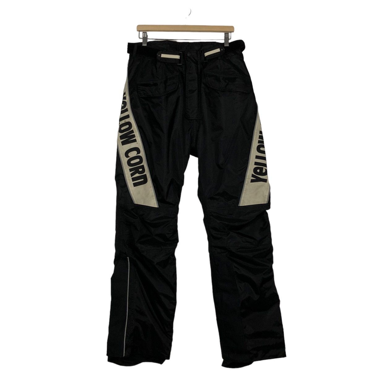 Japanese Brand 🔥Motorcycle Cross Pants Yellow Corn Racing Big Logo Size US 34 / EU 50 - 2 Thumbnail