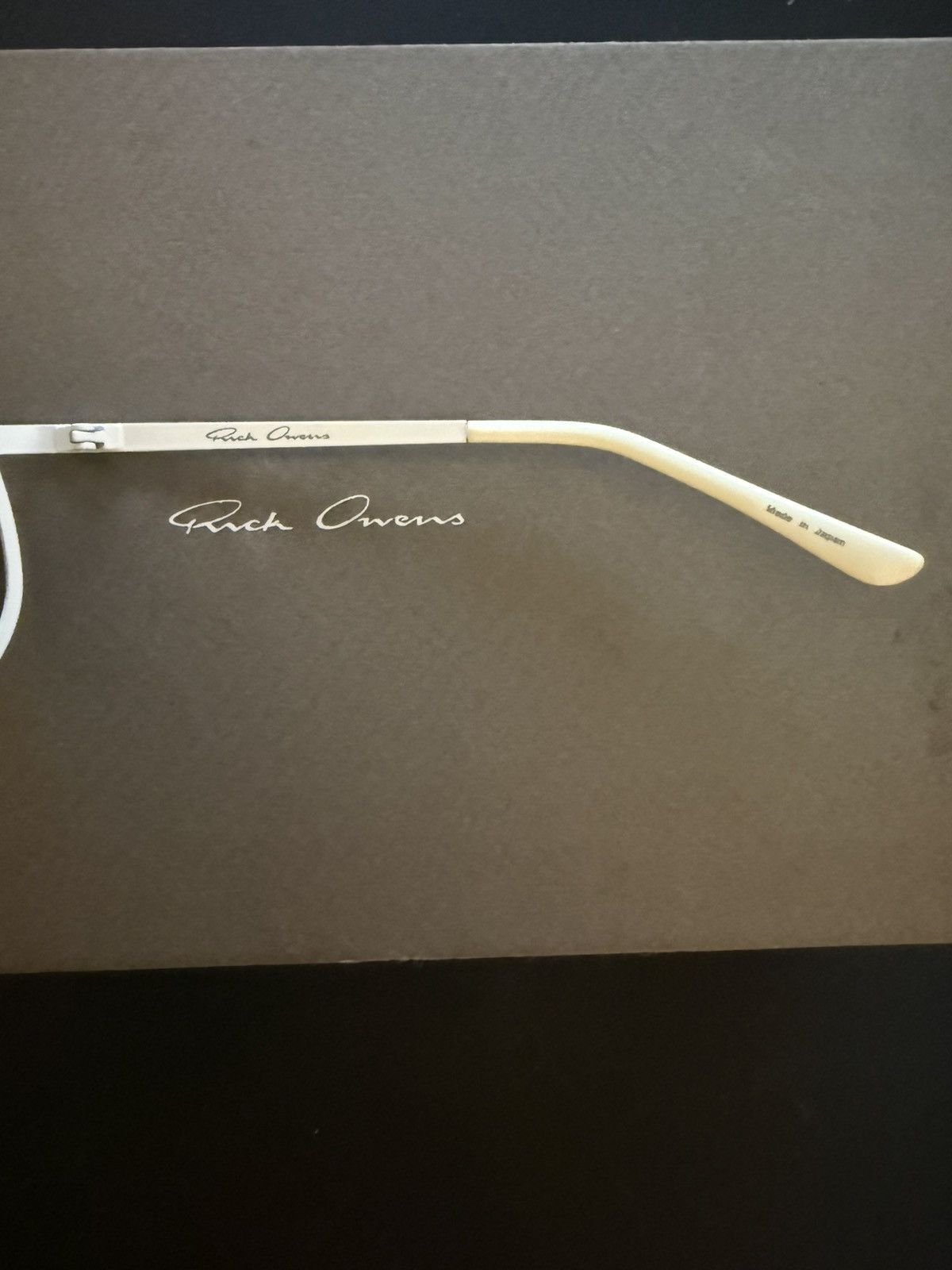 Rick Owens Rick Owens Shield Sunglasses Size ONE SIZE - 6 Thumbnail