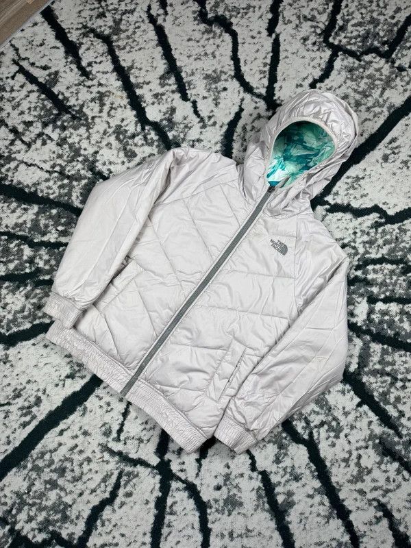 The North Face The North Face Reversible Down Jacket Gray Blue XS Size XS / US 0-2 / IT 36-38 - 4 Thumbnail
