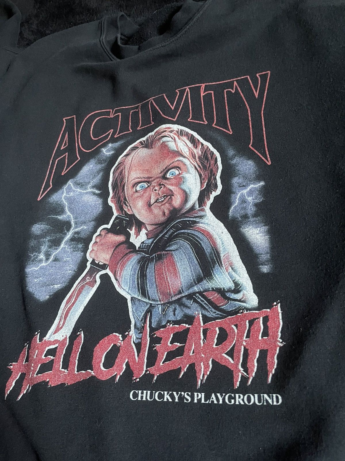 Designer Activity Chucky Childs play crew neck Size US XL / EU 56 / 4 - 1 Thumbnail