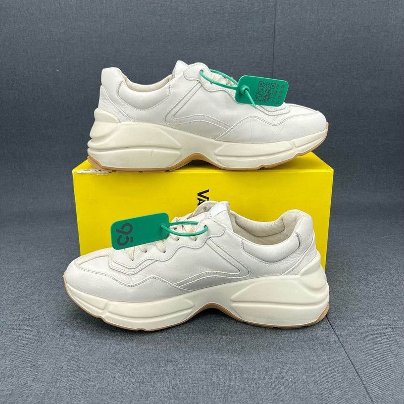 Gucci Gucci Rhyton Leather Low-Top Sneakers for Men - Size US 8 / EU 41 - 6 Thumbnail