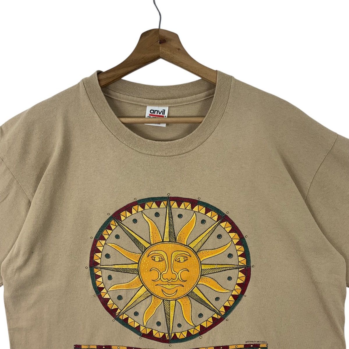 Anvil × Vacation × Vintage Vintage NASSAU BAHAMAS sun big printed tee Size US L / EU 52-54 / 3 - 2 Thumbnail