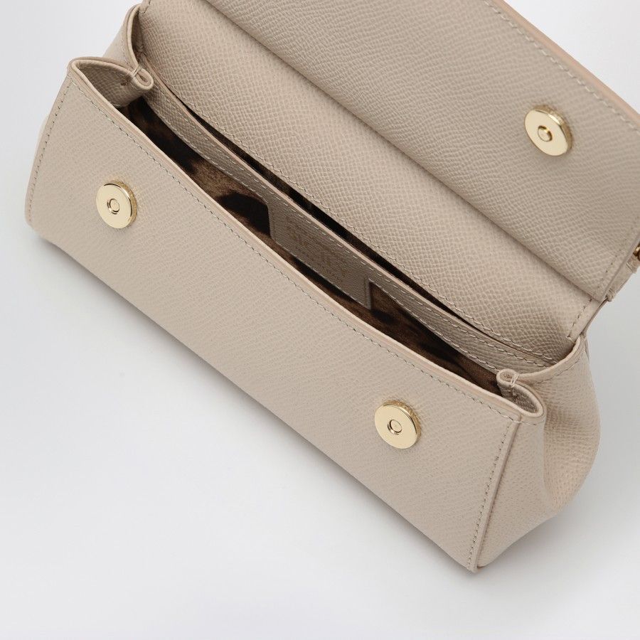 Dolce & Gabbana o1d2blof0824 Size : OS / Mini Handbag in Light Beige Size ONE SIZE - 4 Thumbnail