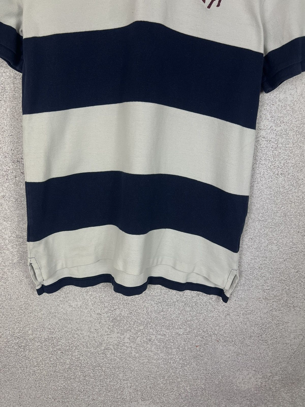 Polo Ralph Lauren Vintage Polo Ralph Lauren Striped Polo Shirt Big Pony Tee Size US S / EU 44-46 / 1 - 3 Thumbnail