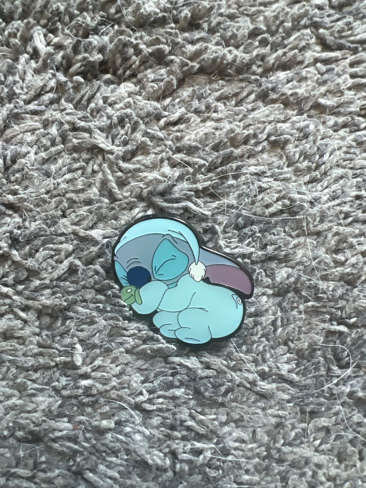 Disney Disney Sleeping Stitch Enamel Pin Size ONE SIZE - 1 Thumbnail
