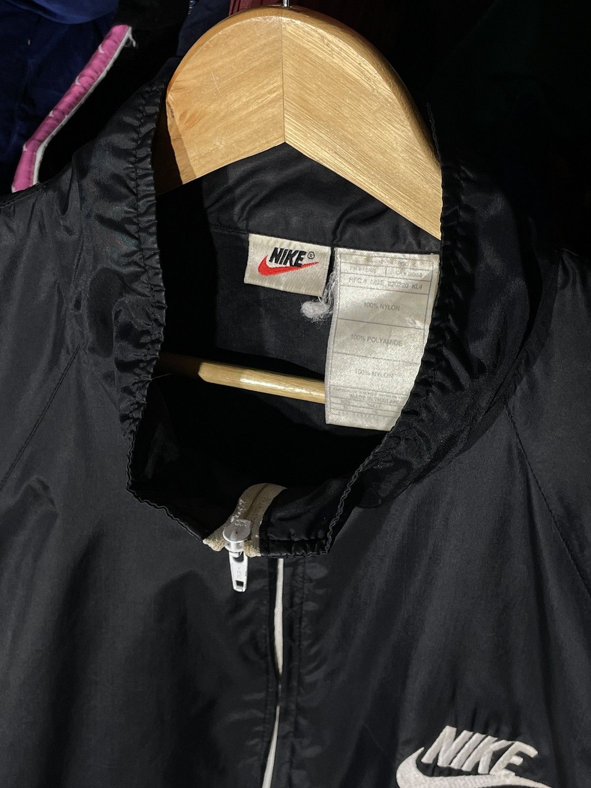 Nike × Vintage Windbreaker Nike Big Swoosh Vintage 90’s Size US XL / EU 56 / 4 - 3 Thumbnail
