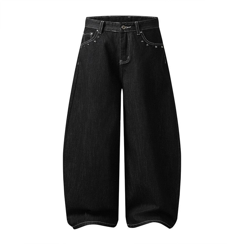 Jean Men's American Retro Wing-Print Scimitar Jeans Size US 32 / EU 48 - 2 Thumbnail