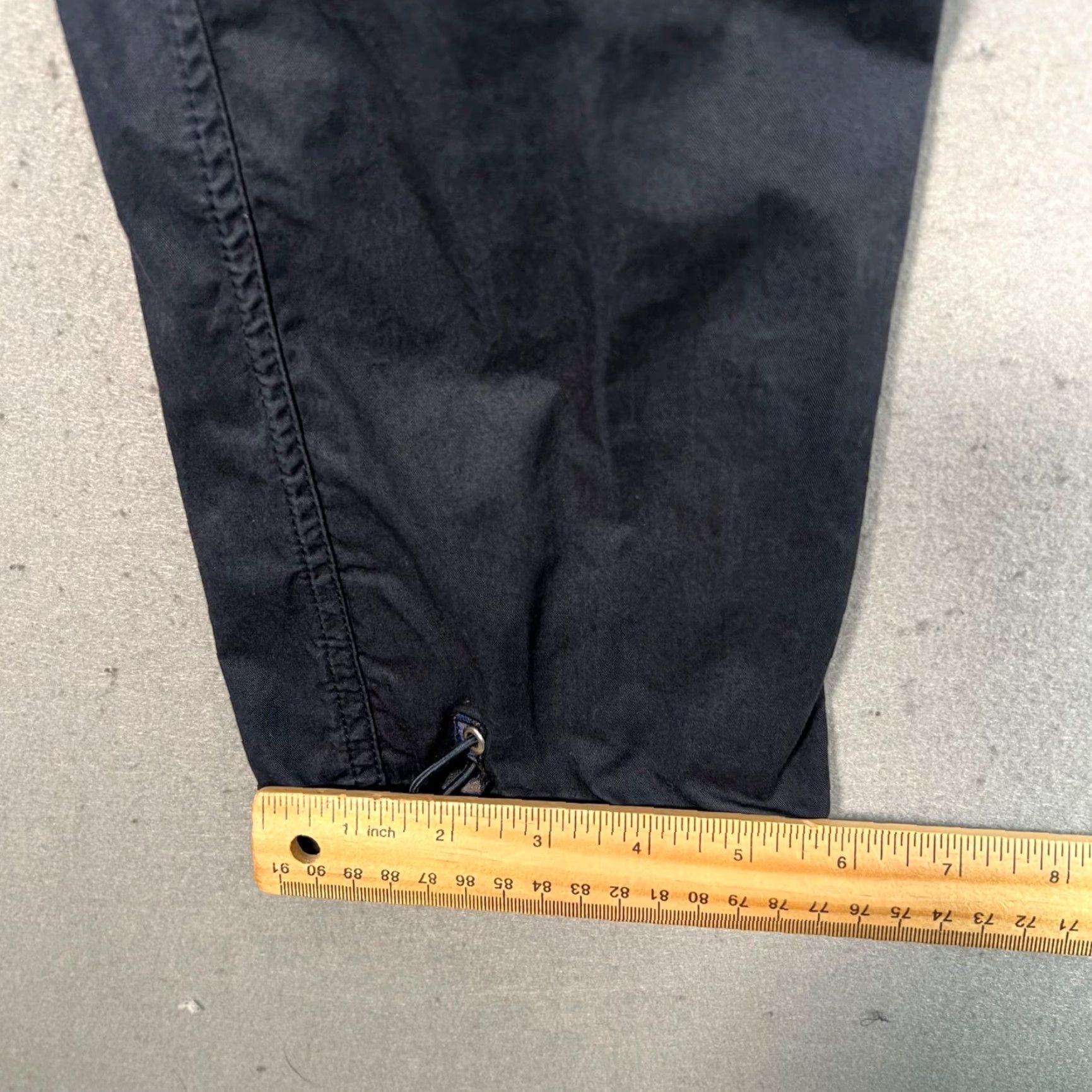 Maharishi VINTAGE Maharishi Mens Cargo Pants Cargo Pattern 100% Organic Cotton Blue Black Adult Medium Inseam 29" Regular Fit Mens Size US 31 - 7 Thumbnail