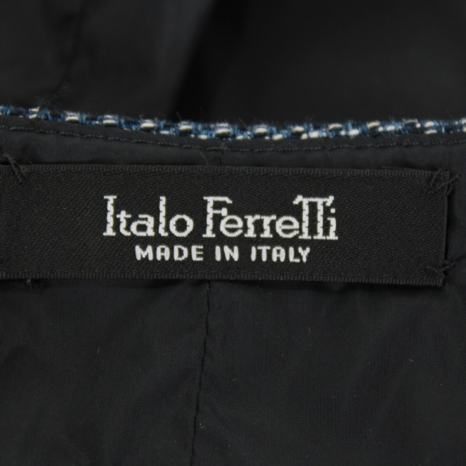 Other Italo Ferretti NWT Vest / Waist Coat Size 50 US 40R in Blue/ Size 40R - 7 Thumbnail