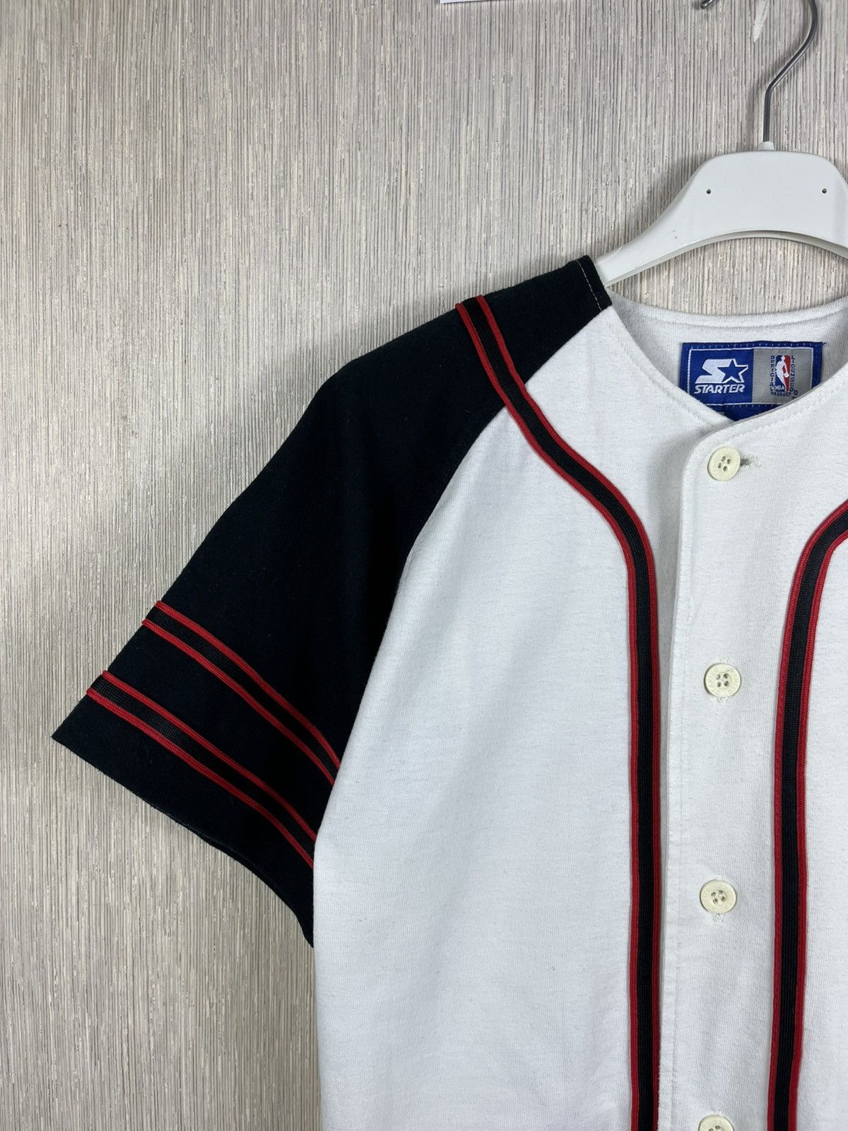 Starter Vintage 90s Majestic Chicago Bulls basketball button jersey Size S / US 4 / IT 40 - 4 Thumbnail