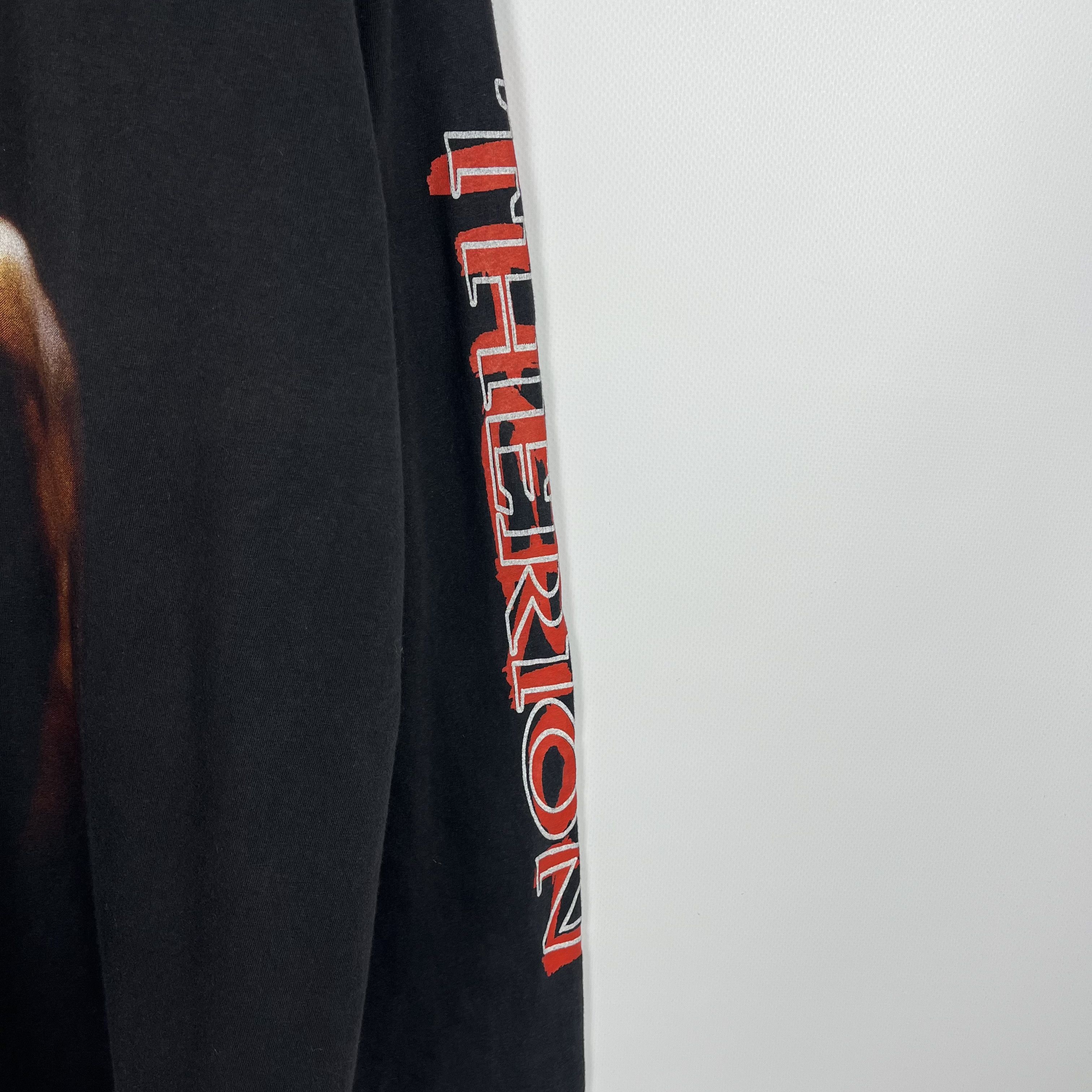 Band Tees Vintage Therion Metal Rock Band Long Sleeve T Shirt 1990’s Size US XL / EU 56 / 4 - 8 Thumbnail