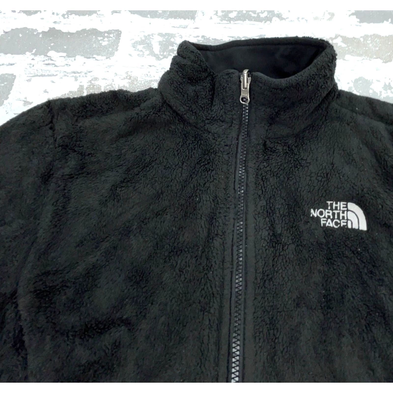 The North Face The North Face Jacket Women Medium Black Full Zip Up Sweater Fleece Ladies Size M / US 6-8 / IT 42-44 - 3 Thumbnail