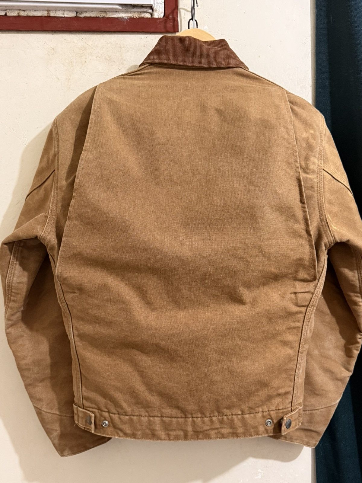 Carhartt Vintage Union Made 2002 Carhartt J01 BRN Rare Big Patch Size US S / EU 44-46 / 1 - 2 Thumbnail