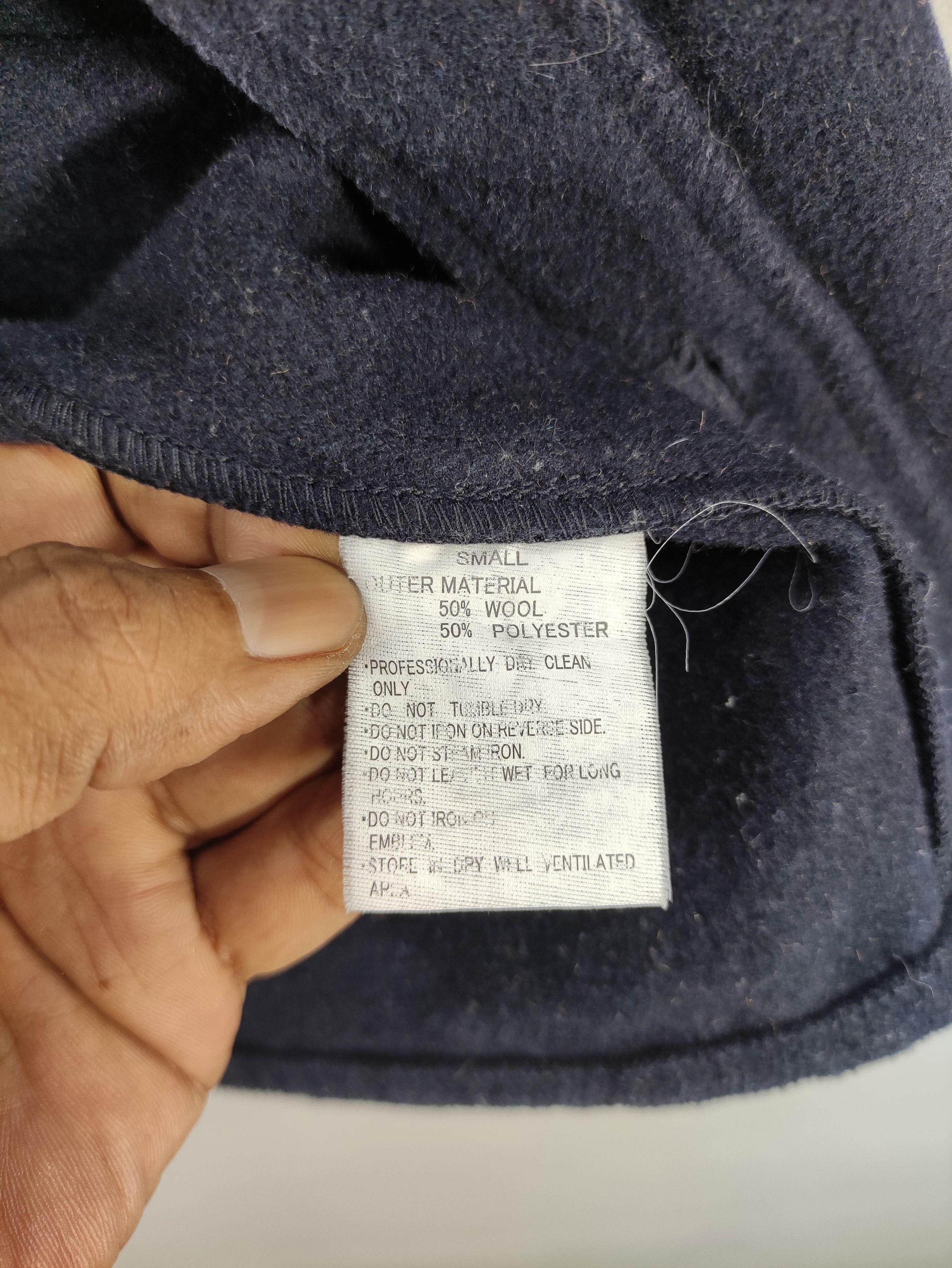 Stussy Vintage Stussy Flag On Sleeve Wool Shirt Jacket Button Up Size US M / EU 48-50 / 2 - 6 Thumbnail