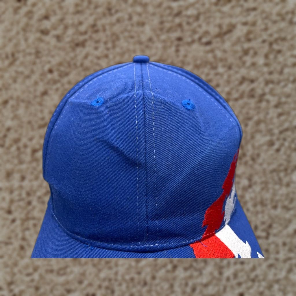 Vintage VINTAGE Nissin Hat Cap Strap Back Adult Blue Baseball Cap Hat/Cap Mens Adjustable Twill Cotton Polyester Cap Size ONE SIZE - 1 Thumbnail