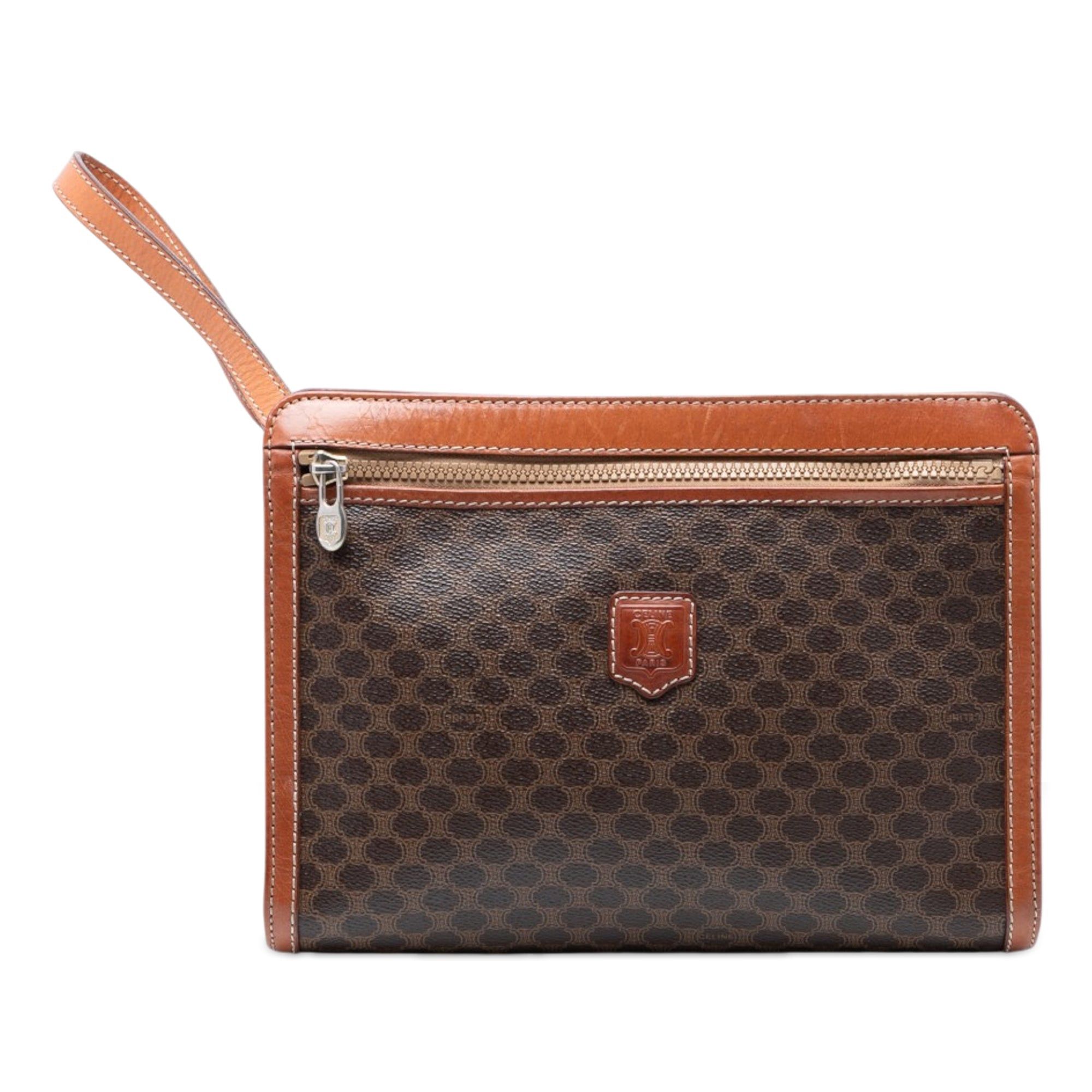 Celine Macadam Coated Canvas Clutch Size ONE SIZE - 1 Thumbnail