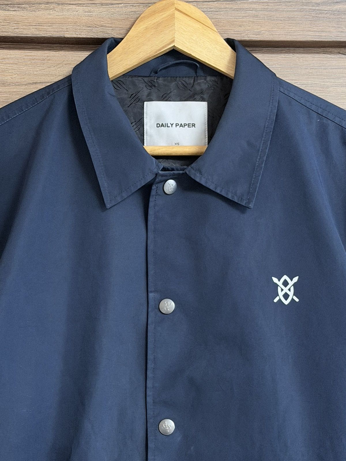 Daily Paper Daily Paper men's coach jacket S Navy Size US S / EU 44-46 / 1 - 8 Thumbnail