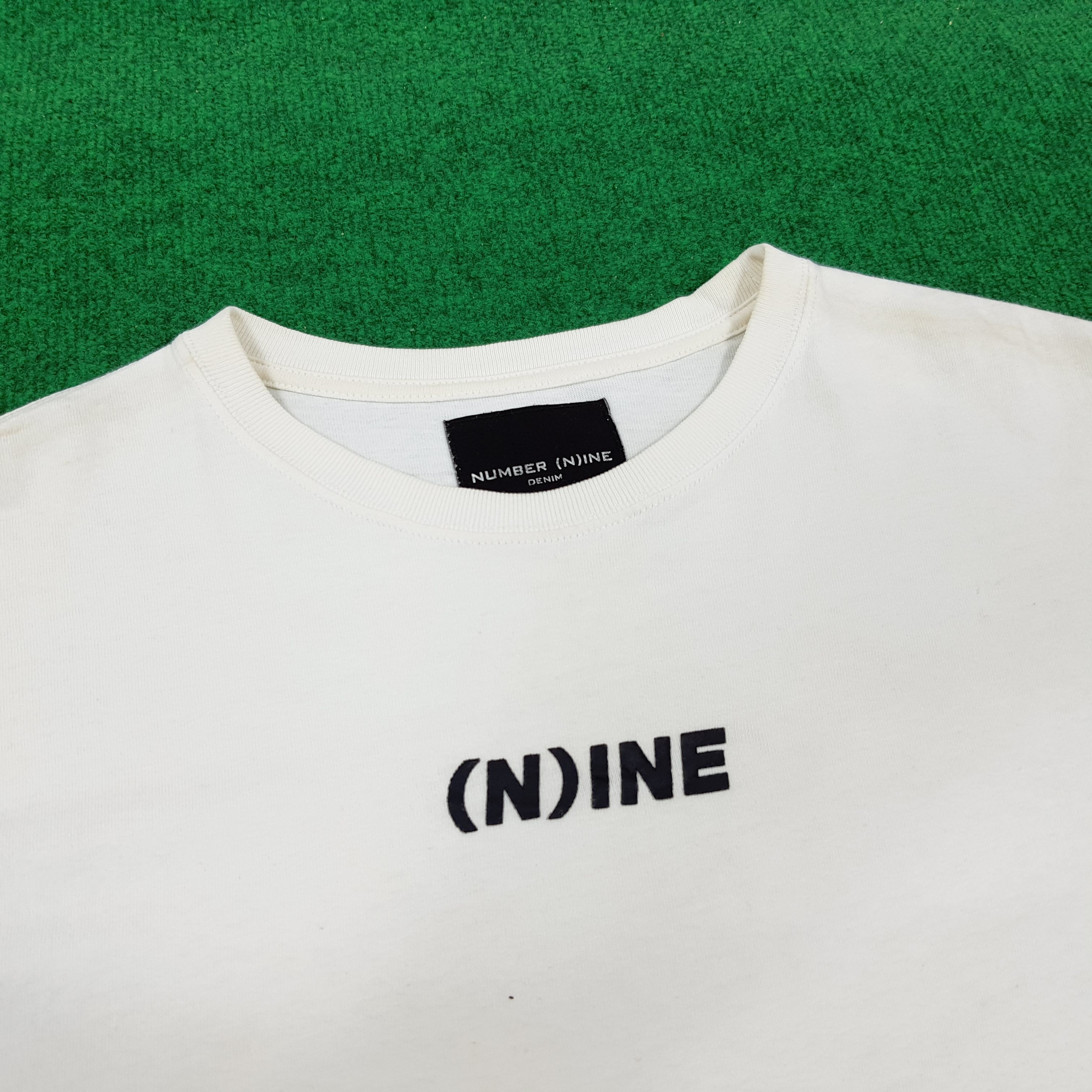 Japanese Brand × Number (N)ine × Vintage Vintage Number Nine Denim Boxy Fit Japan Brand Tshirt Size US M / EU 48-50 / 2 - 2 Thumbnail