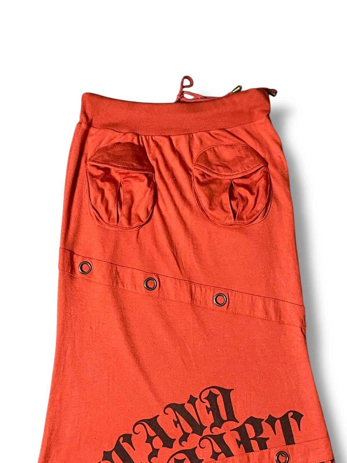 If Six Was Nine × Japanese Brand × Le Grande Bleu (L.G.B.) Lazy Daisy Gothic Skulls Design Skirts (42) Size 32" / US 10 / IT 46 - 8 Thumbnail