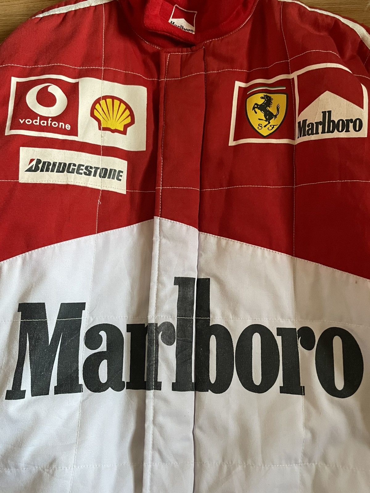 Marlboro Vintage Marlboro Bomber Jacket Size US L / EU 52-54 / 3 - 4 Thumbnail