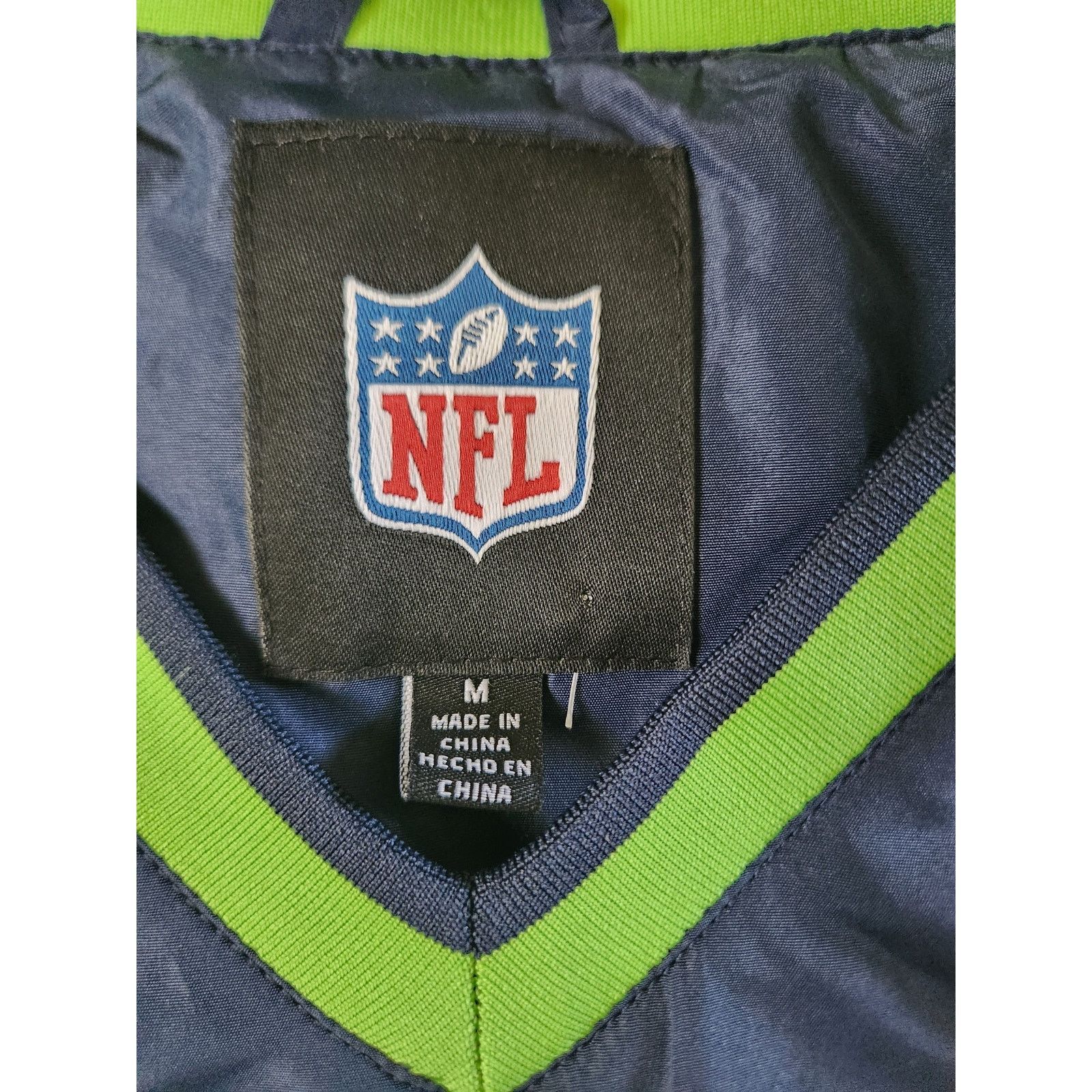 NFL Nwt NFL Seahawks Pullover Jersey M Size US M / EU 48-50 / 2 - 8 Thumbnail