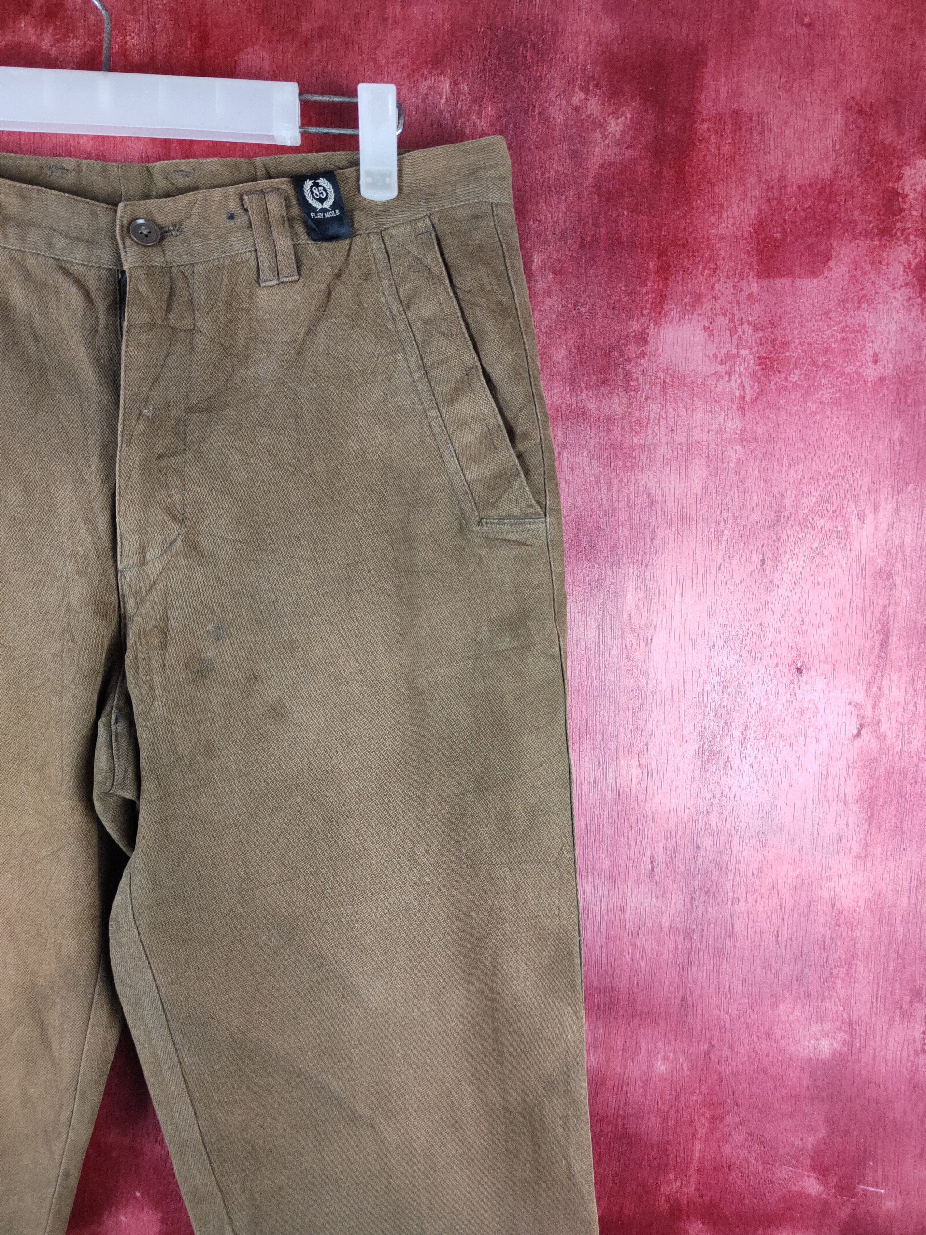 Japanese Brand Play Mole Dark Brown Multipocket Trousers Pants N#S2727 Size US 32 / EU 48 - 6 Thumbnail