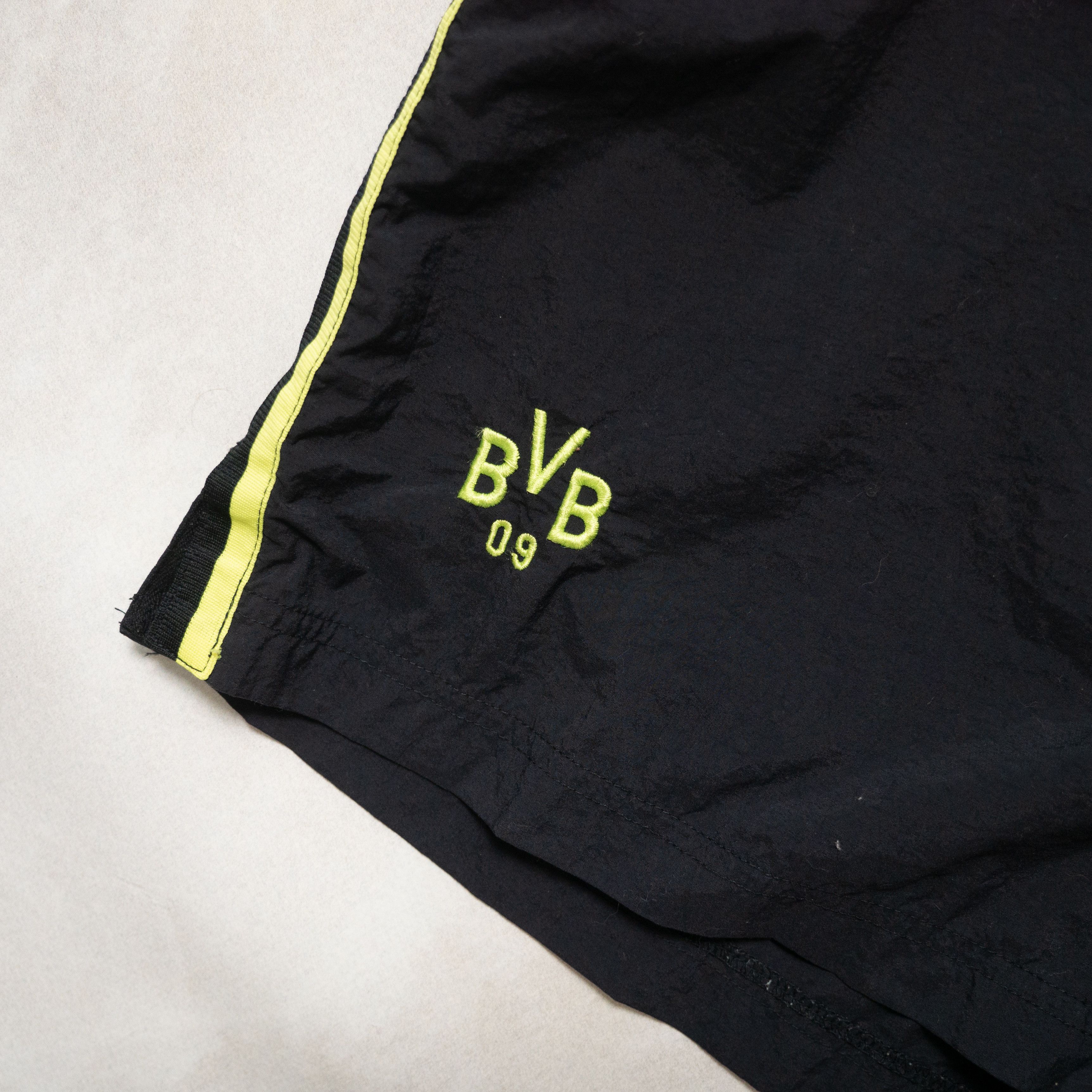 Nike Vintage 90s Nike Borussia Dortmund Soccer Shorts Kit L Size US 36 / EU 52 - 5 Thumbnail