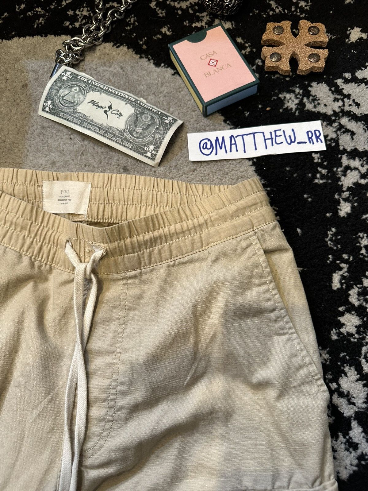 Fear of God Season 2 FOG Joggers Metal Zippers Size US 30 / EU 46 - 2 Thumbnail