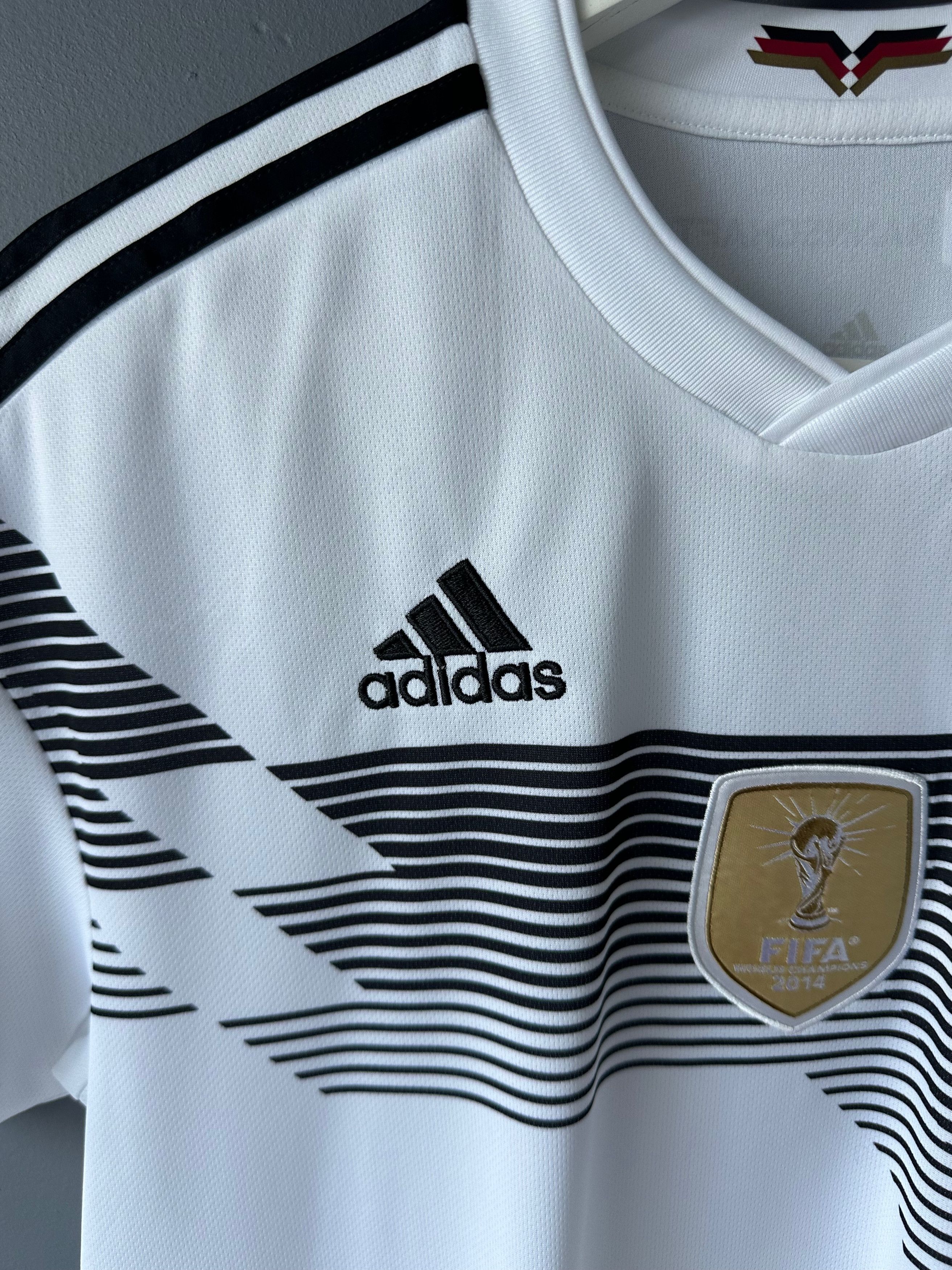 Adidas 2017 Adidas Germany National Team home soccer jersey Size US M / EU 48-50 / 2 - 6 Thumbnail